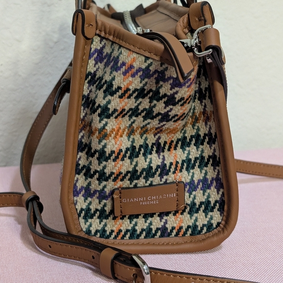 NWT•Gianni Chiarini Firenze Marcella Club Handbag•Made in Italy•2-1 Crossbody👜 - Picture 12 of 17